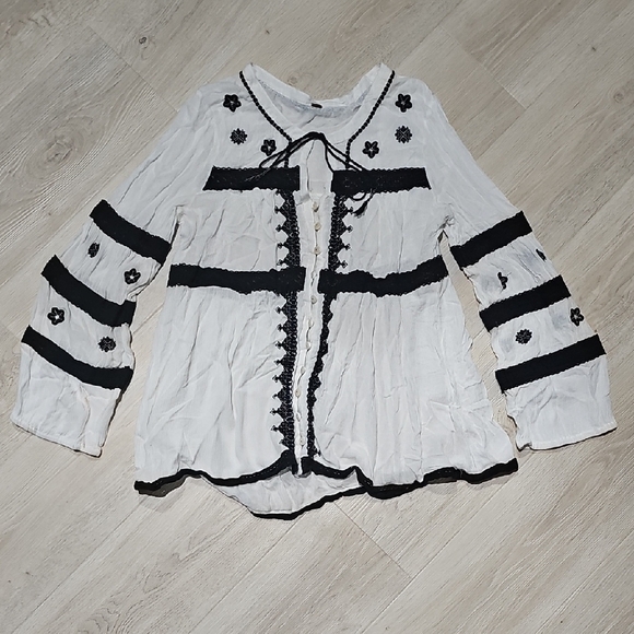 Free People Boho Peasant Tunic - Picture 2 of 4